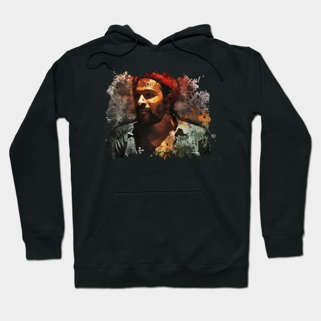 Marvin Gaye - Artistic Painting Hoodie by Classic Cassette